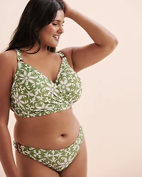 D Cup Plunge Bikini Top