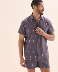 Chemise à manches courtes