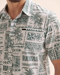 Chemise hawaïenne à manches courtes Trvlr Upf Traverse