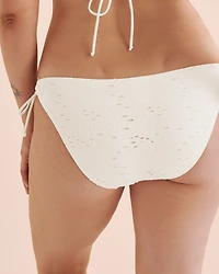 Bas de bikini taille basse en dentelle Bloom Juliana