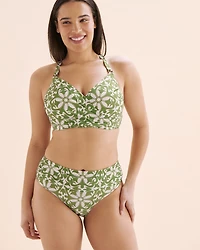 Bas de bikini taille haute