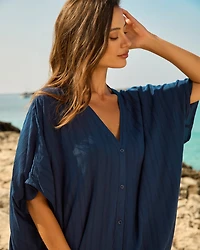 Caftan à rayures