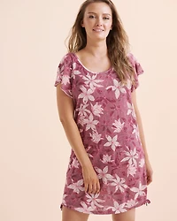 Short Sleeve Knit Tunic