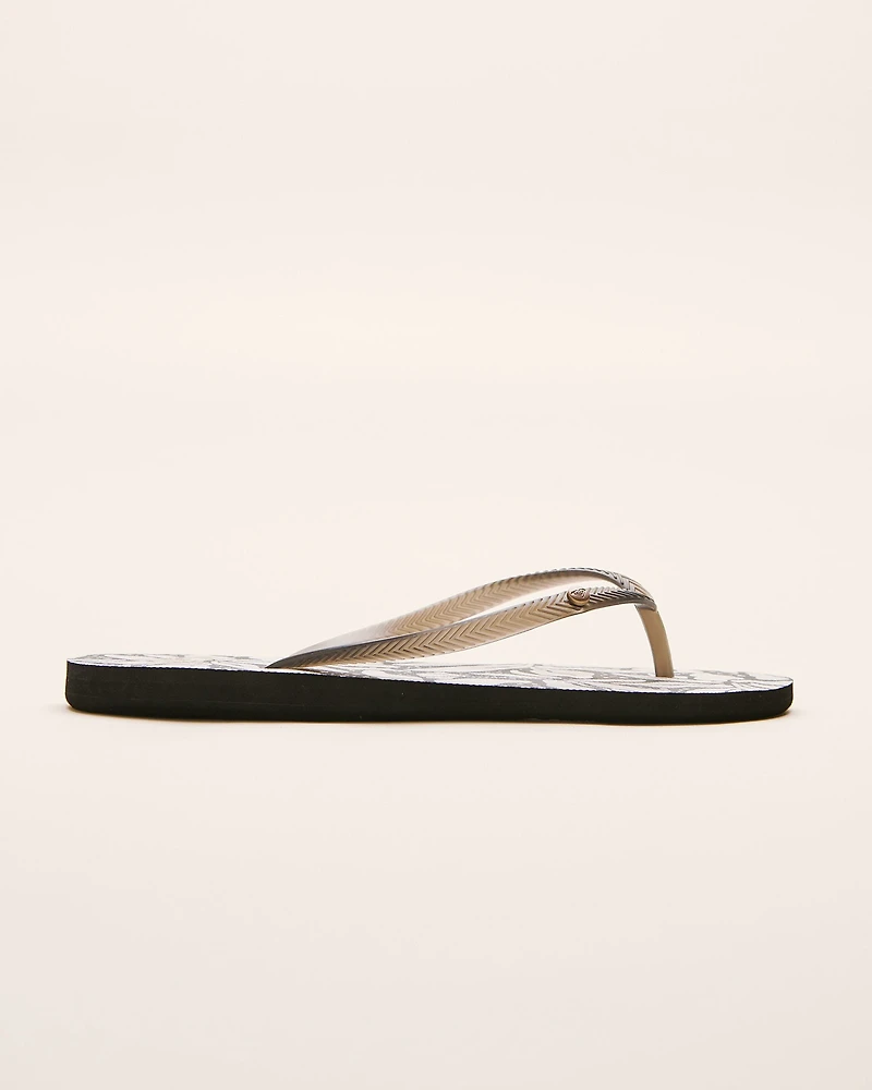 Sandales à imprimé Bermudes