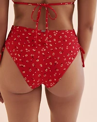 High Rise Cheeky Bikini Bottom