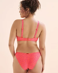 Ribbed D Cup Bralette Bikini Top