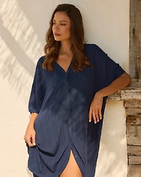 Caftan à rayures