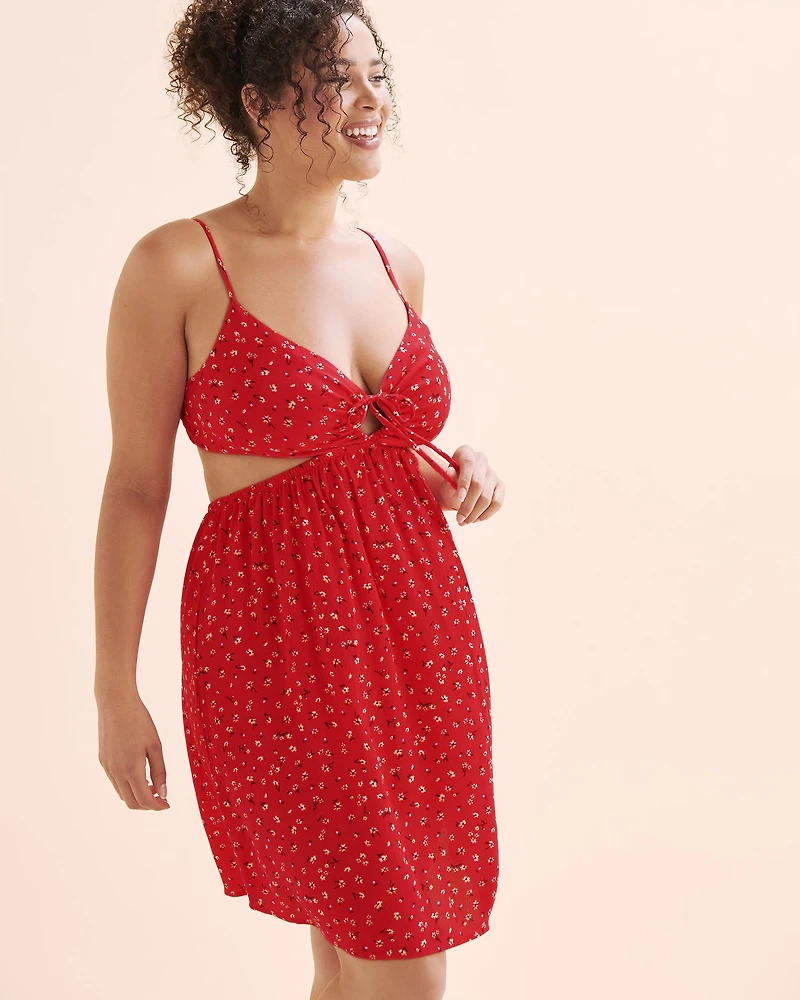 Floral Short Dress