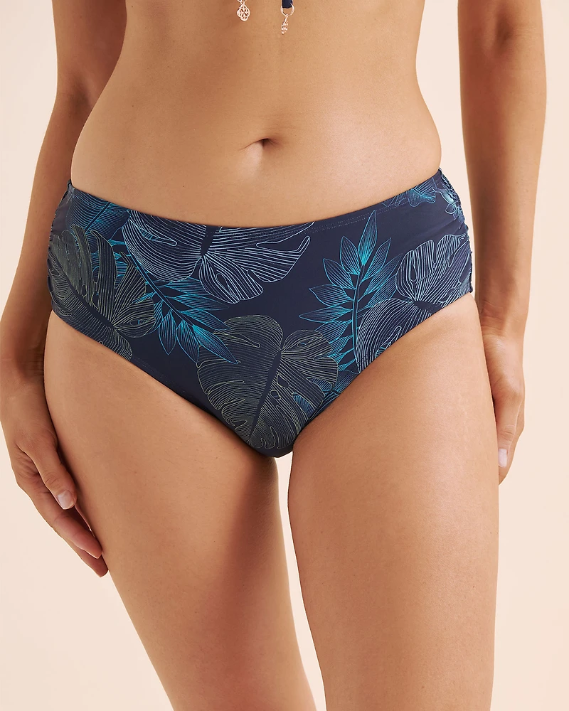 Bas de bikini taille mi-haute