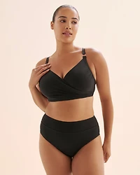 Crosssover D Cup Plunge Bikini Top