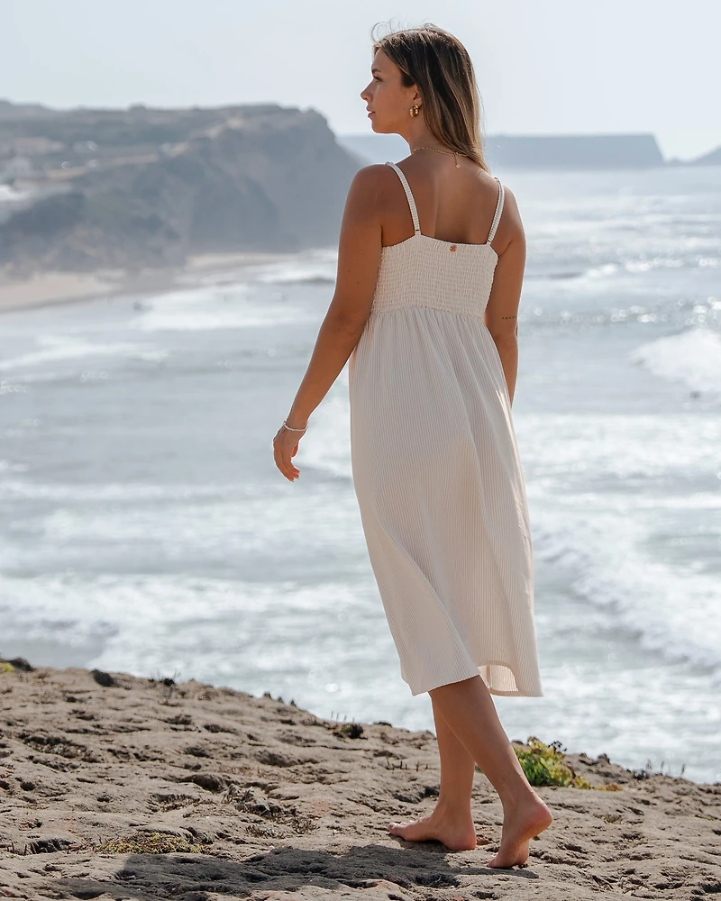 Front-buttoned dress