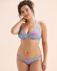 Azores Surf Rider Shirred Bikini Bottom