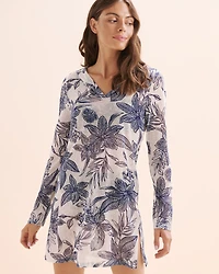 Tunique à capuche manches longues Hacci