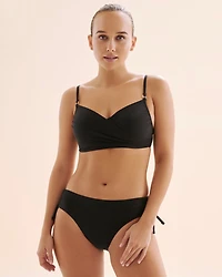 Haut de bikini push-up croisé