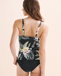 Coastal Heaven Front Twist Tankini