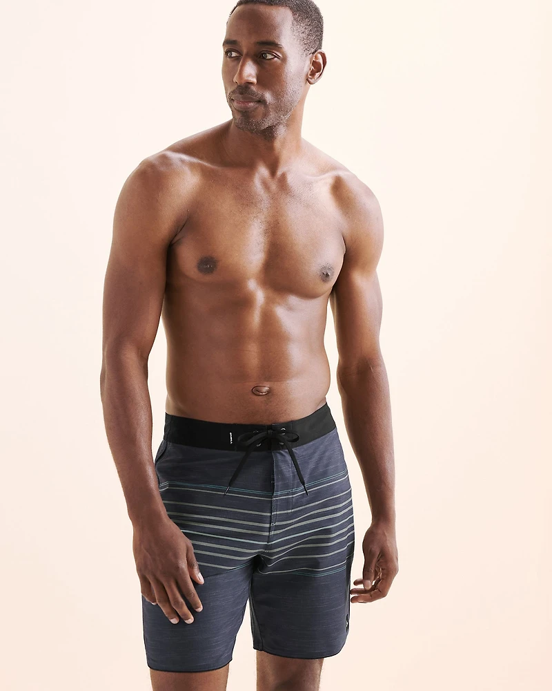 Maillot boardshort Hyperfreak Heat Stripe Scallop