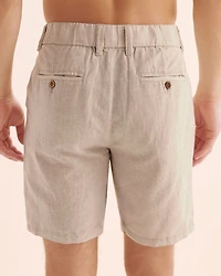 Linen Blend Bermuda