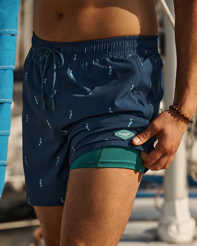 Maillot volley avec doublure de compression