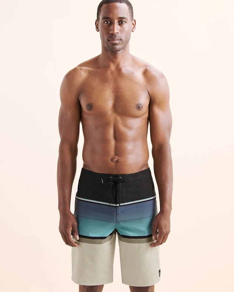 Lennox Stripe 21 Boardshort Swimsuit