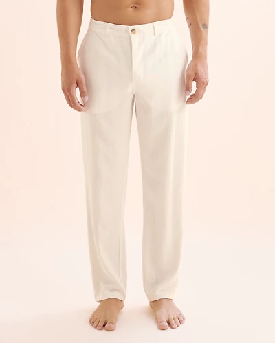 Linen Blend Pants