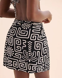 Sunset Luau Wrap Skirt