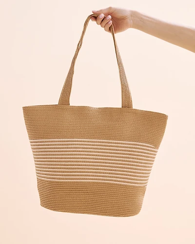 Stripe Beach Bag