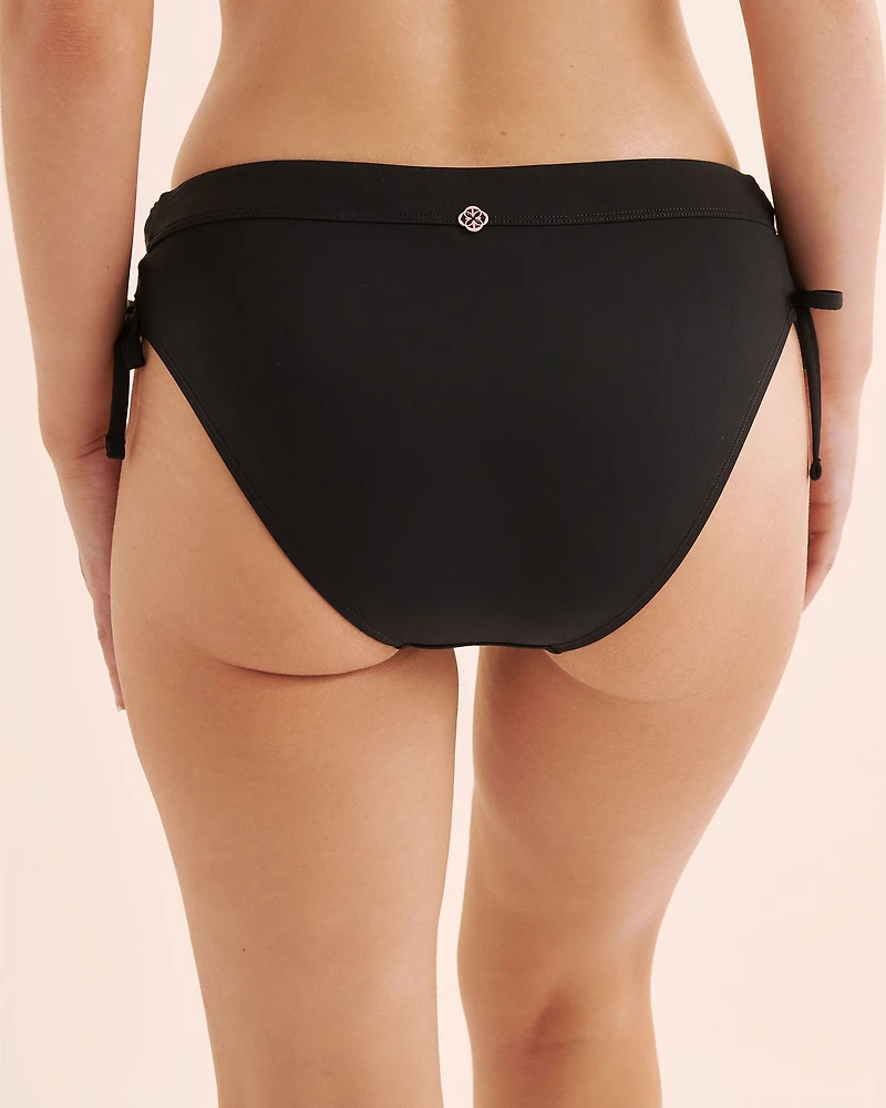 Side Tie Cutouts Bikini Bottom