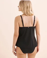 Haut tankini noué sur le côté