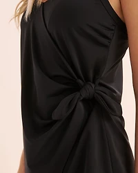 Haut tankini noué sur le côté