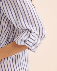 Striped Voile Shirt