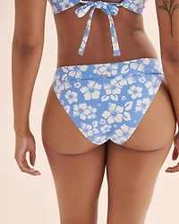 Ribbed Mid-Rise Bikini Bottom