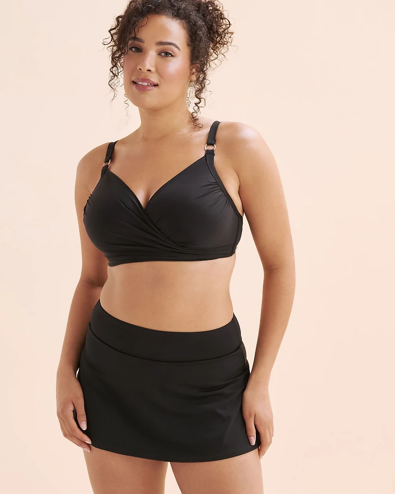 Crosssover D Cup Plunge Bikini Top