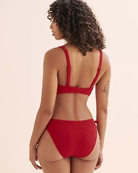 D Cup Plunge Bikini Top