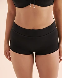 Bas de bikini garçonne taille repliée