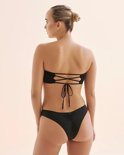 V-Cut Thong Bikini Bottom