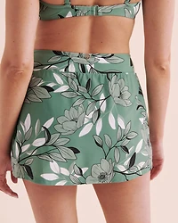 Botanical Dream High Waist Swim Skirt