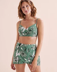 Botanical Dream High Waist Swim Skirt