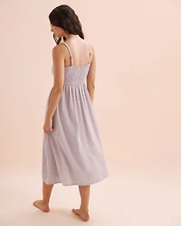 Long Button-down Dress