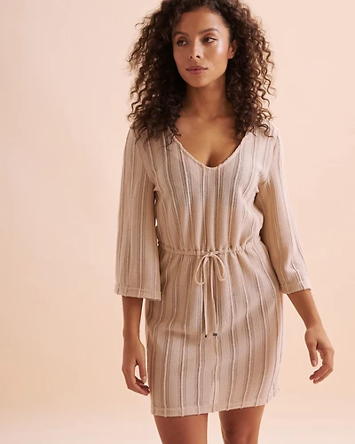 Long Sleeve Crochet Tunic