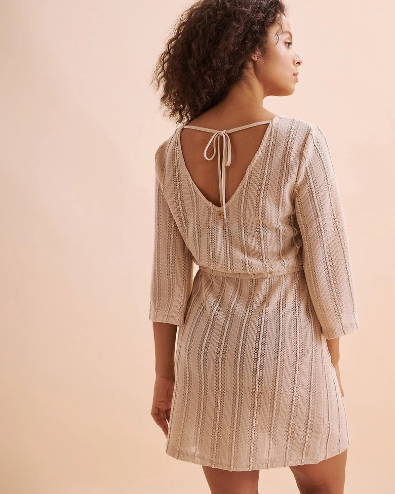 Long Sleeve Crochet Tunic