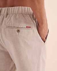 Short bermuda en lin