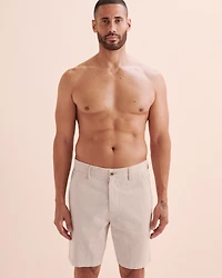 Short bermuda en lin