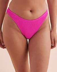 Bas de bikini cheeky coupe échancrée Pucker Up