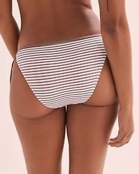 Bas de bikini noué aux hanches Coastal Stripes