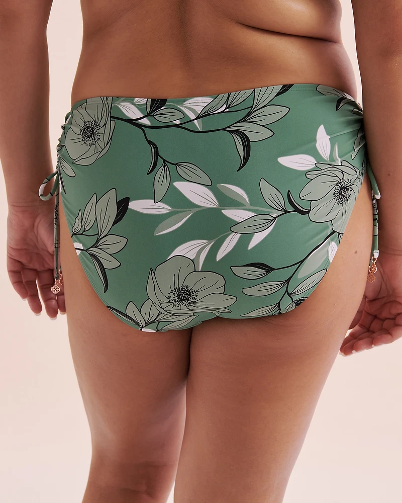 Bas de bikini noué aux hanches Botanical Dream