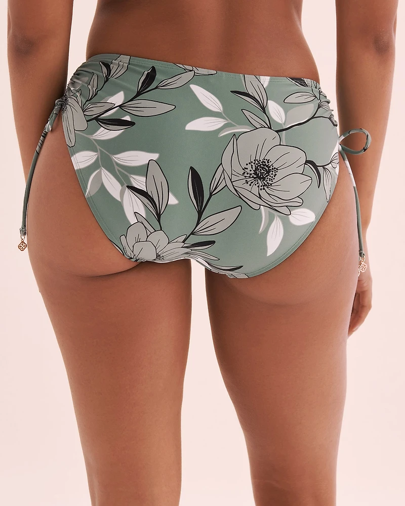 Bas de bikini noué aux hanches Botanical Dream
