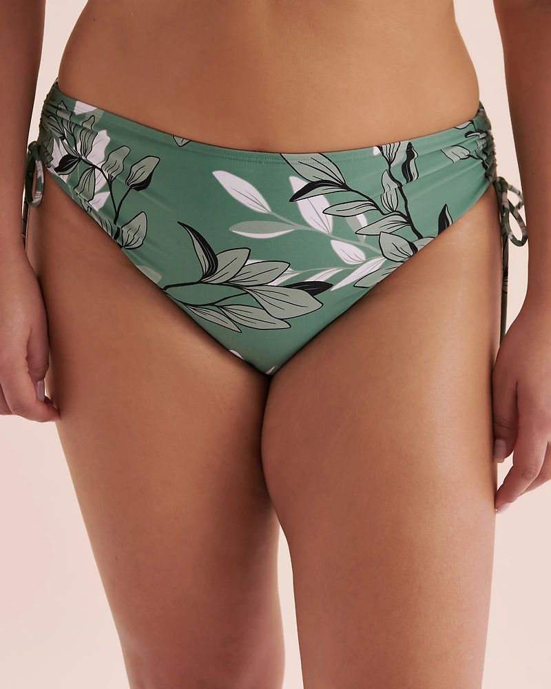 Bas de bikini noué aux hanches Botanical Dream
