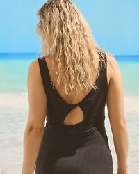 Ribbed Sleeveless Dress