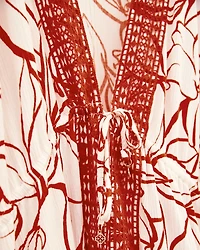 Sunset Portofino Crochet Detail Caftan