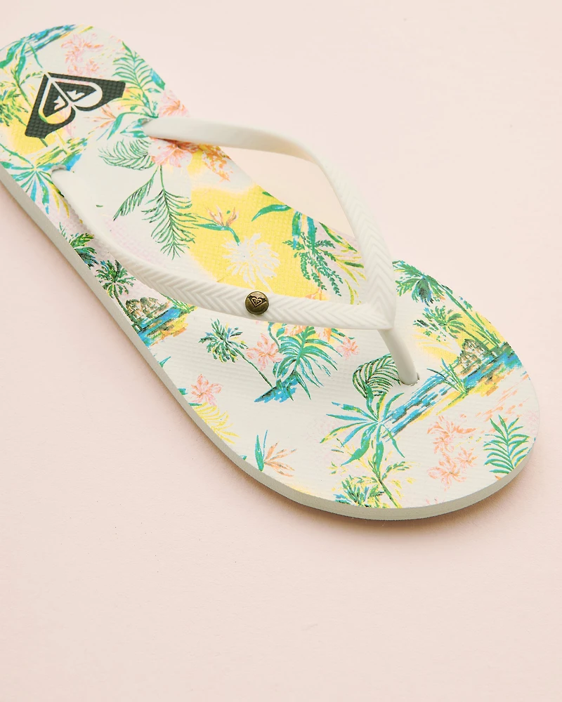 Bermuda Print Flip-flops